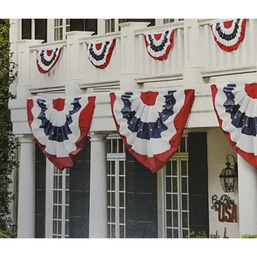 Tommy Bahama USA Flag Patriotic Outdoor Bunting New